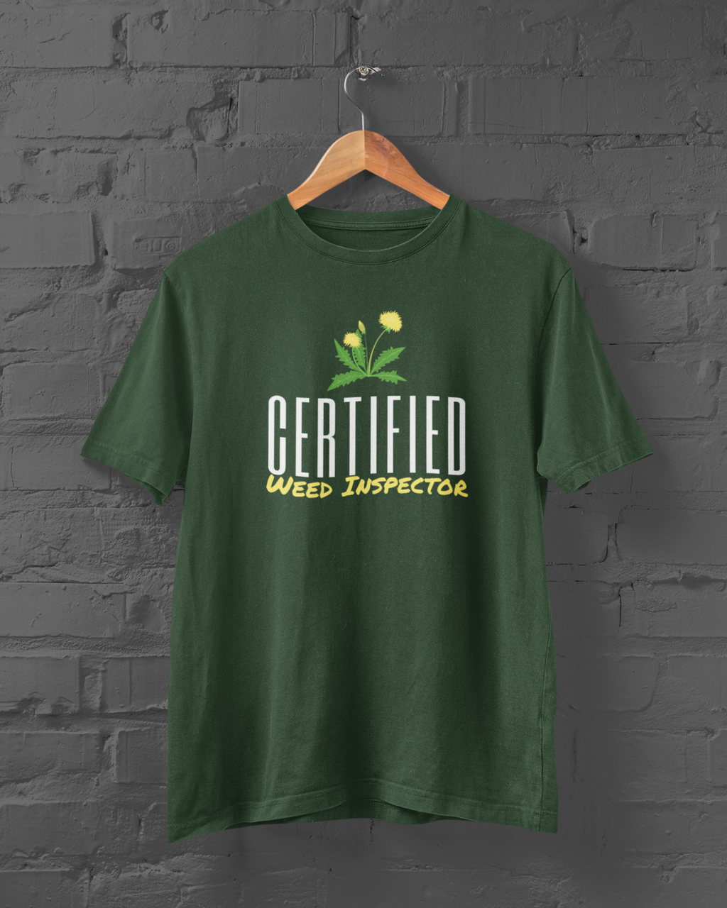 Certified Weed Inspector Unisex t-shirt