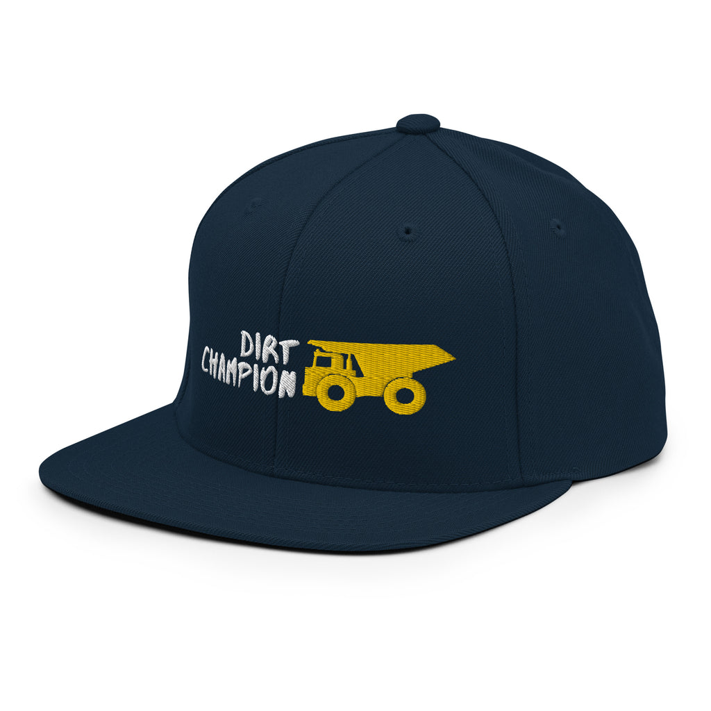 Dirt Champion Snapback Hat