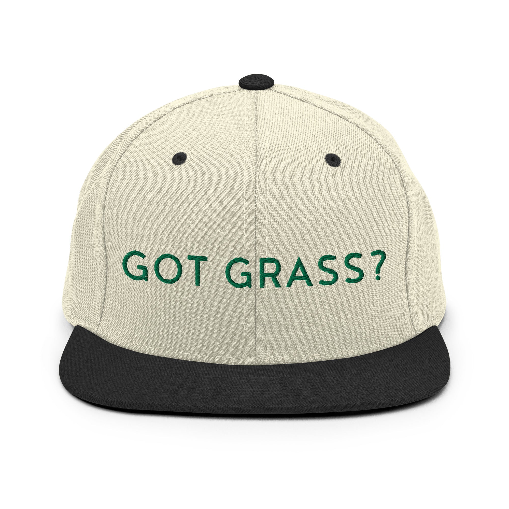 Got Grass Snapback Hat