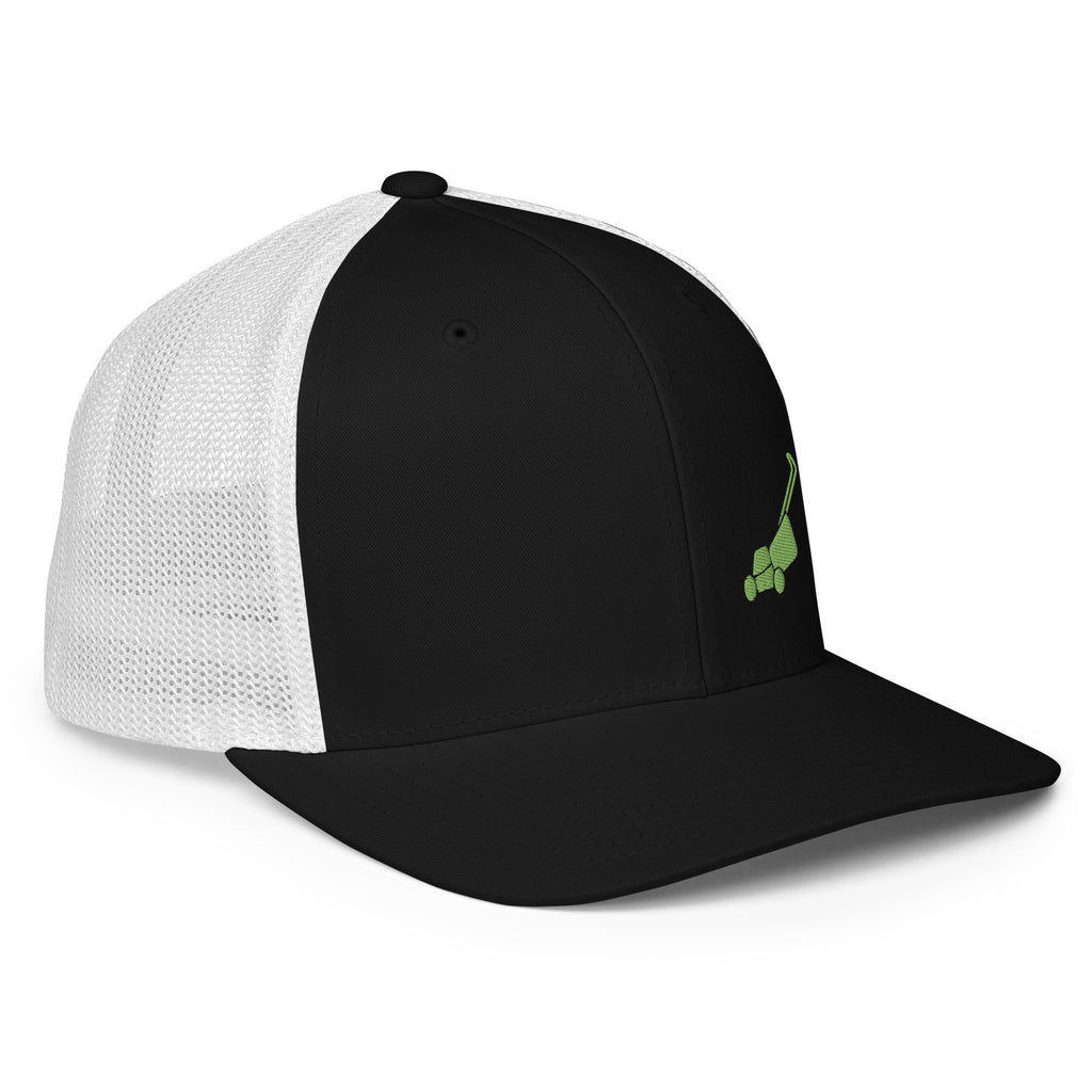 Mow Icon Closed-Back Trucker Cap