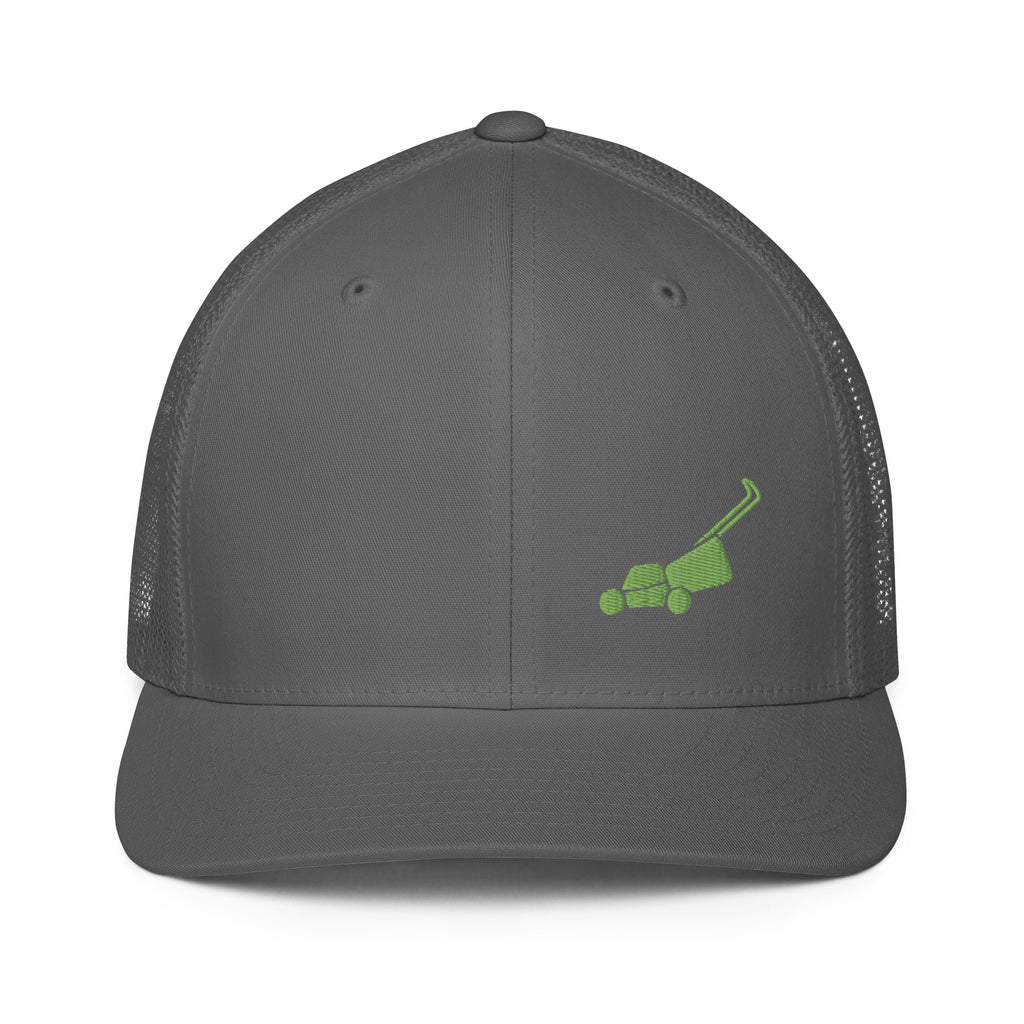 Mow Icon Closed-Back Trucker Cap