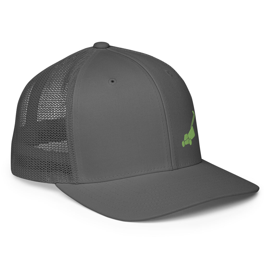 Mow Icon Closed-Back Trucker Cap