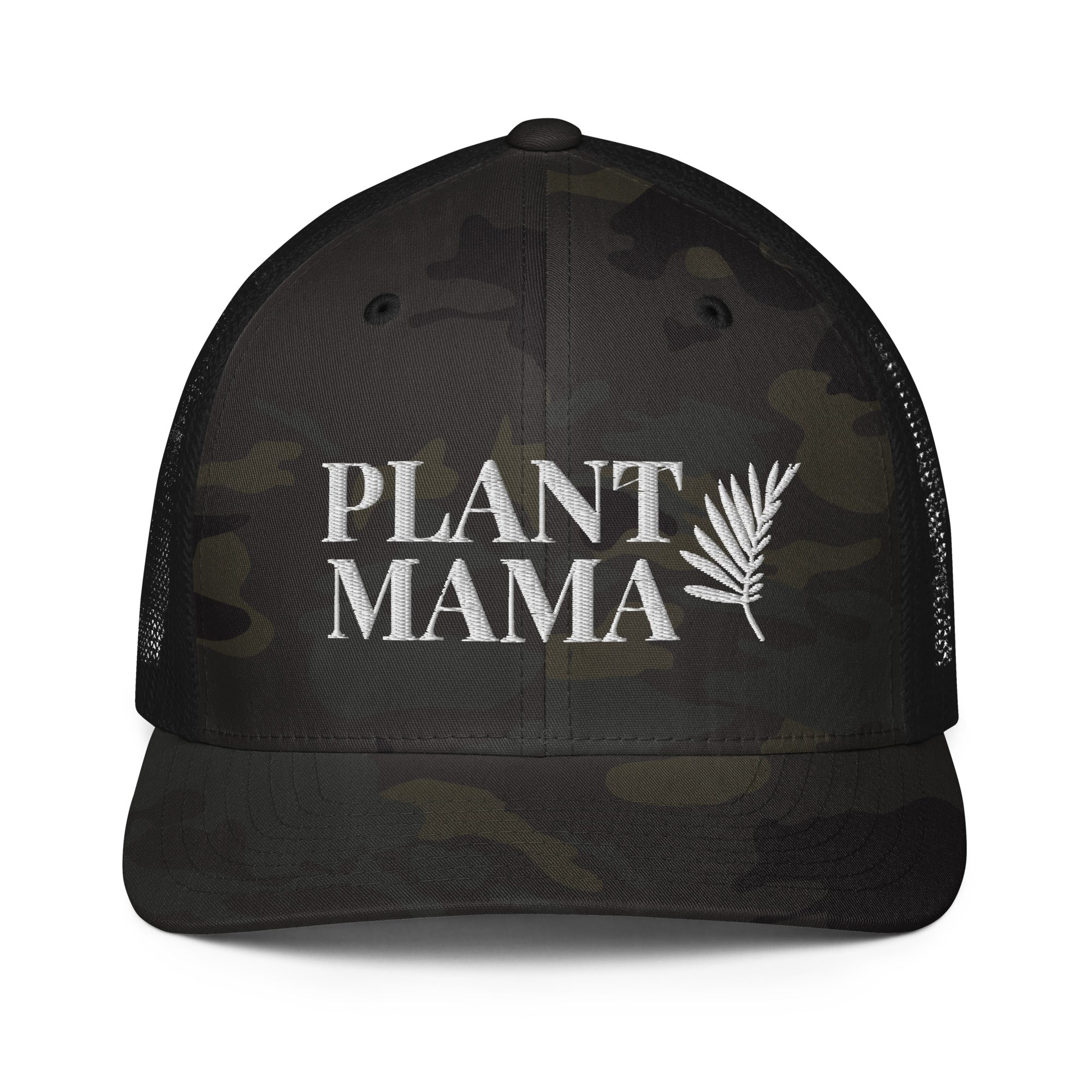 Plant Mama Closed-Back Trucker Cap