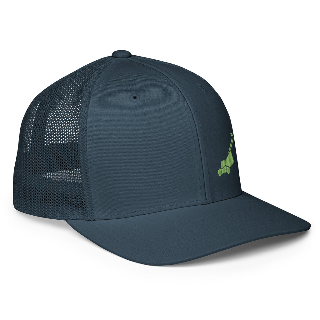 Mow Icon Closed-Back Trucker Cap