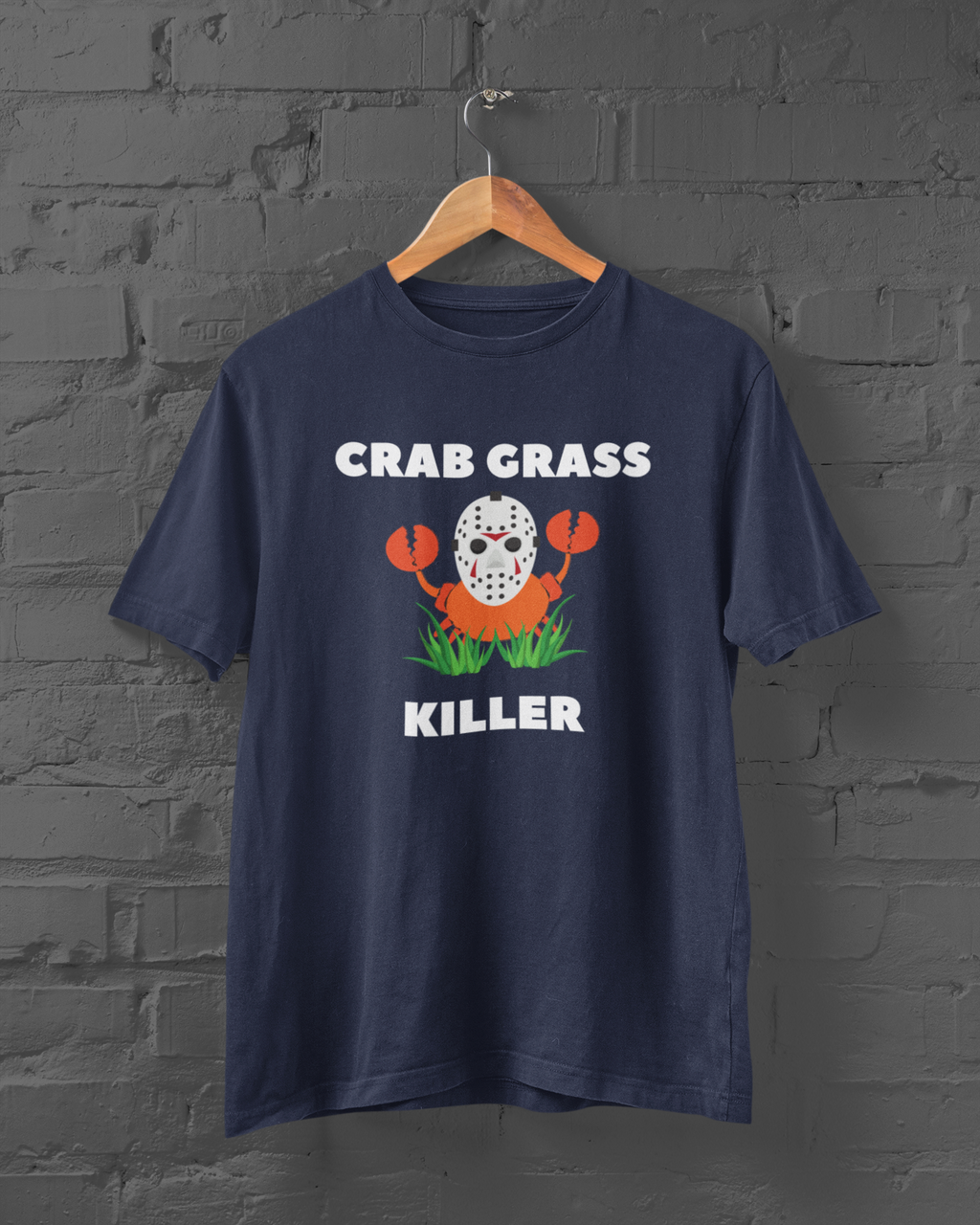 Crab grass avengers unite!   This t-shirt is everything you've dreamed of and more. It feels soft and lightweight, with the right amount of stretch. It's comfortable and flattering for all.