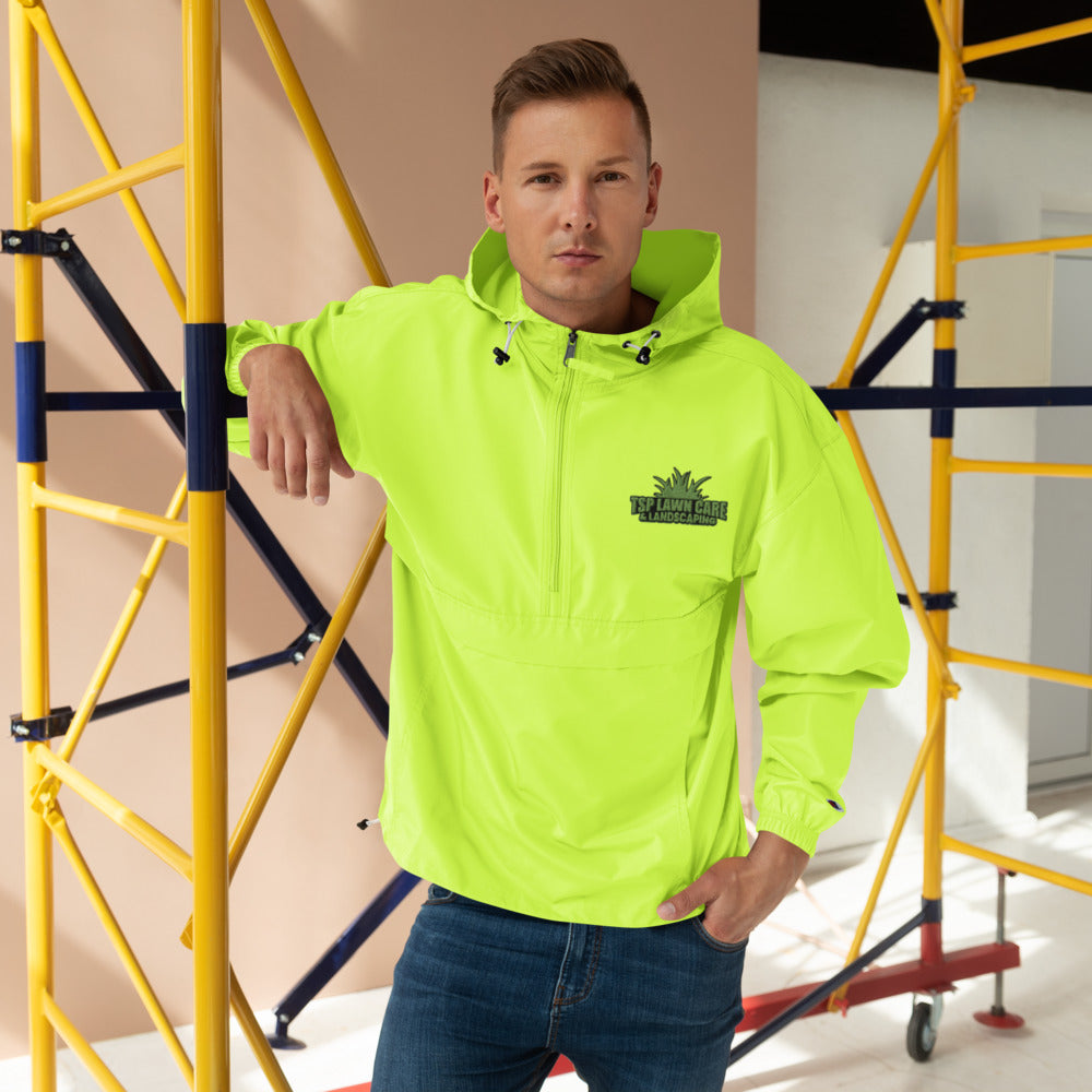 TSP Lawn Care & Landscaping MA Embroidered Champion Packable Jacket
