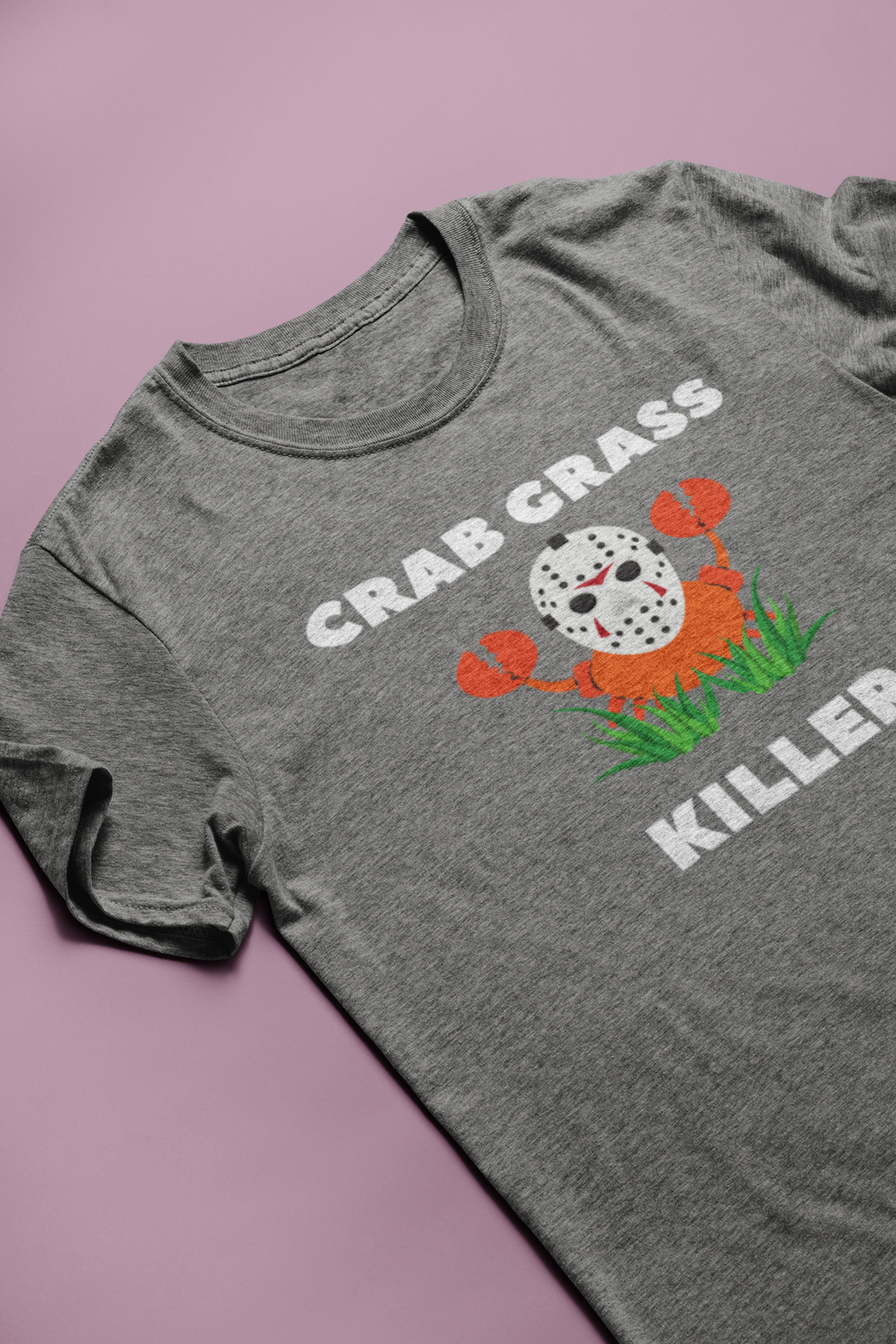 Crab Grass Killer Short Sleeve T-Shirt