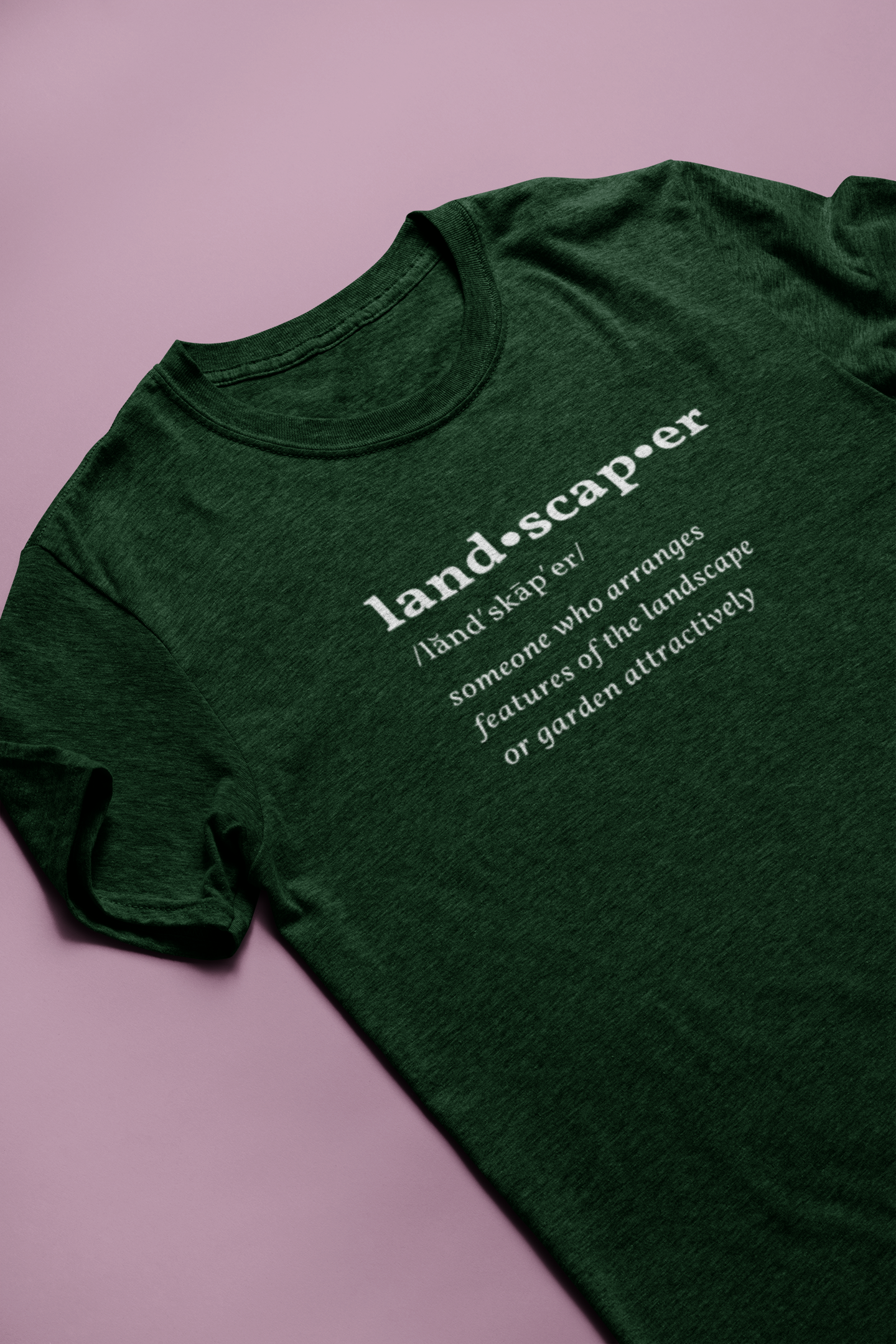 Landscaper Dictionary Short Sleeve T-Shirt