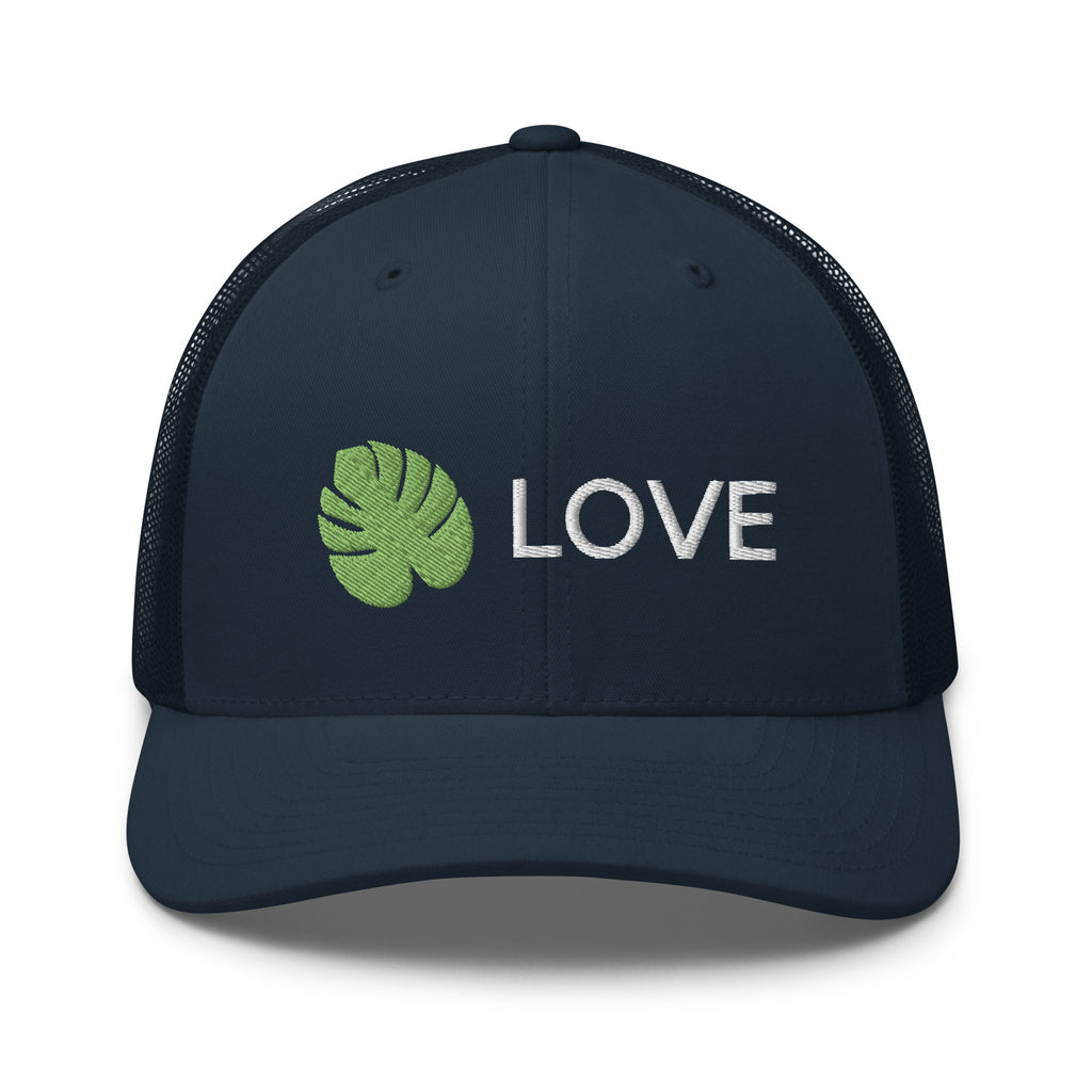 Monstera Love Trucker Cap