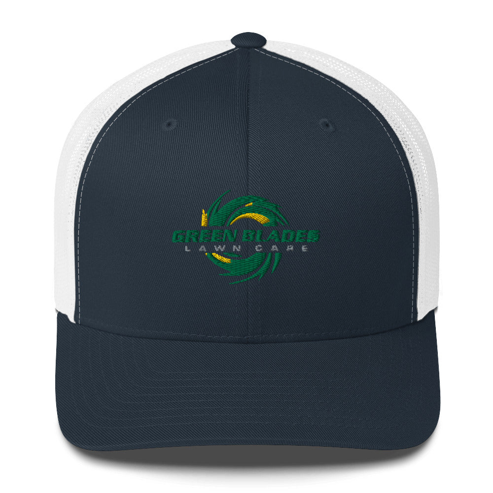 Green Blades Lawn Care GA Trucker Cap