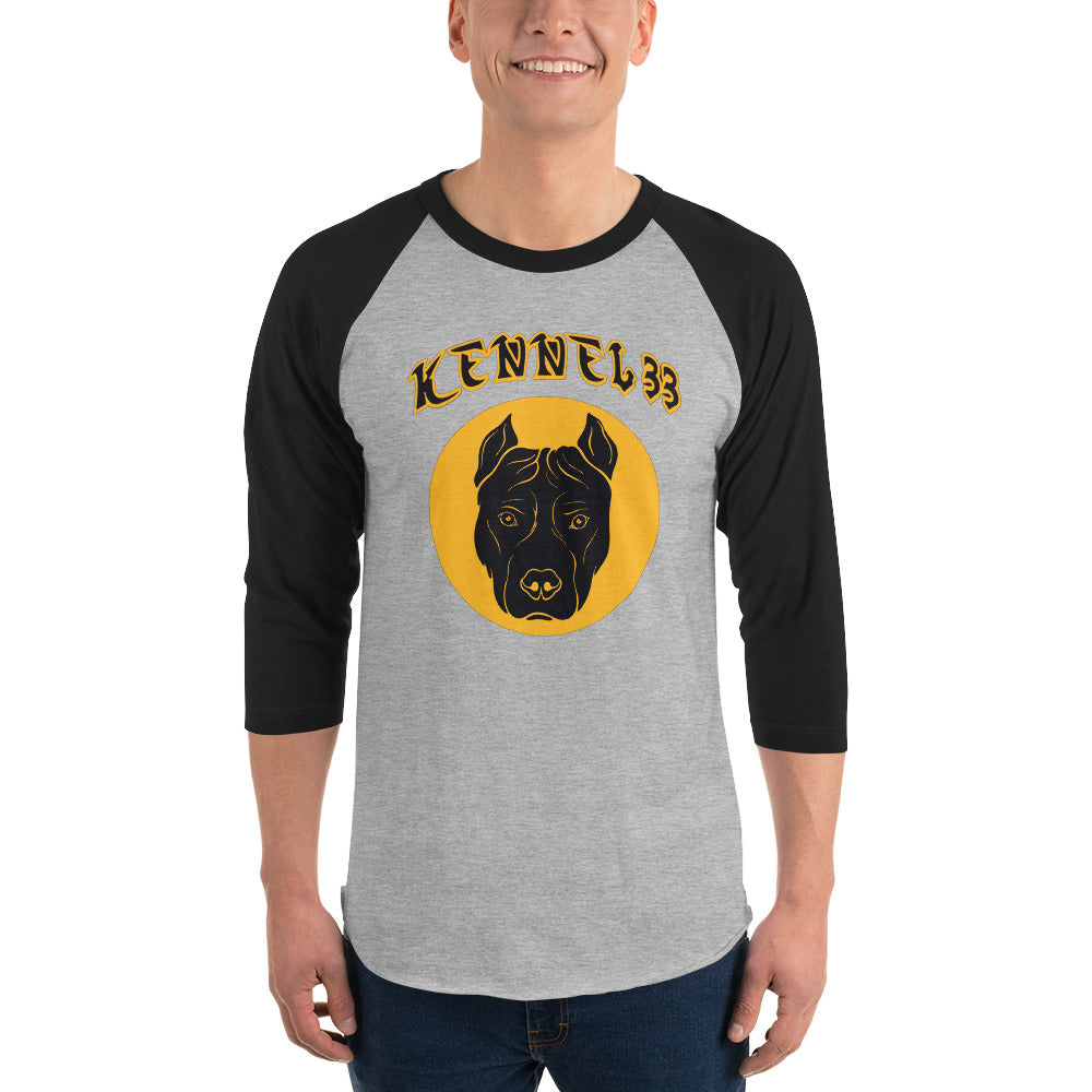 Kennel 33 3/4 sleeve raglan shirt