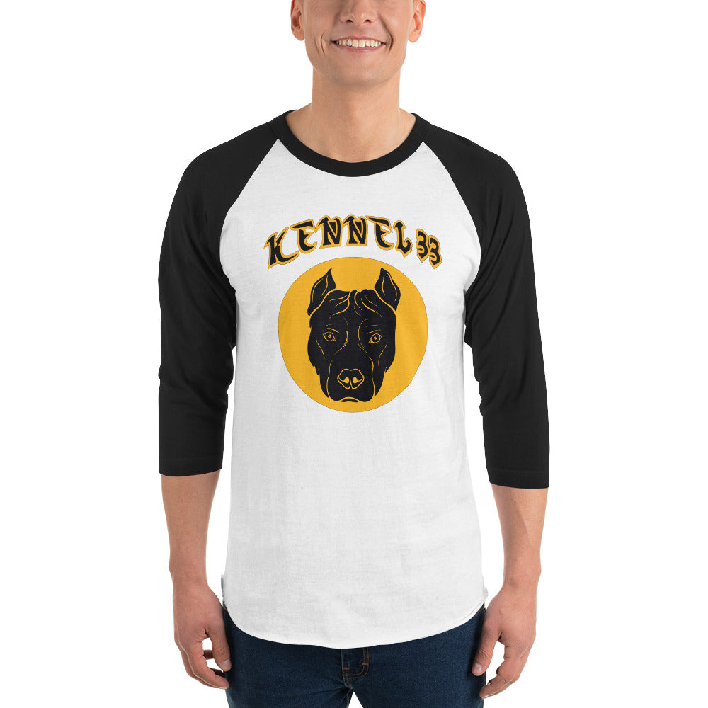 Kennel 33 3/4 sleeve raglan shirt