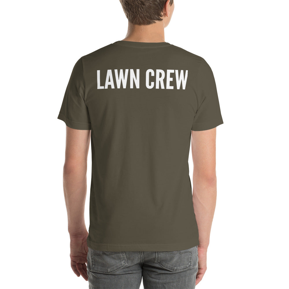 Lawn Crew Dark Colors Short-Sleeve Unisex T-Shirt