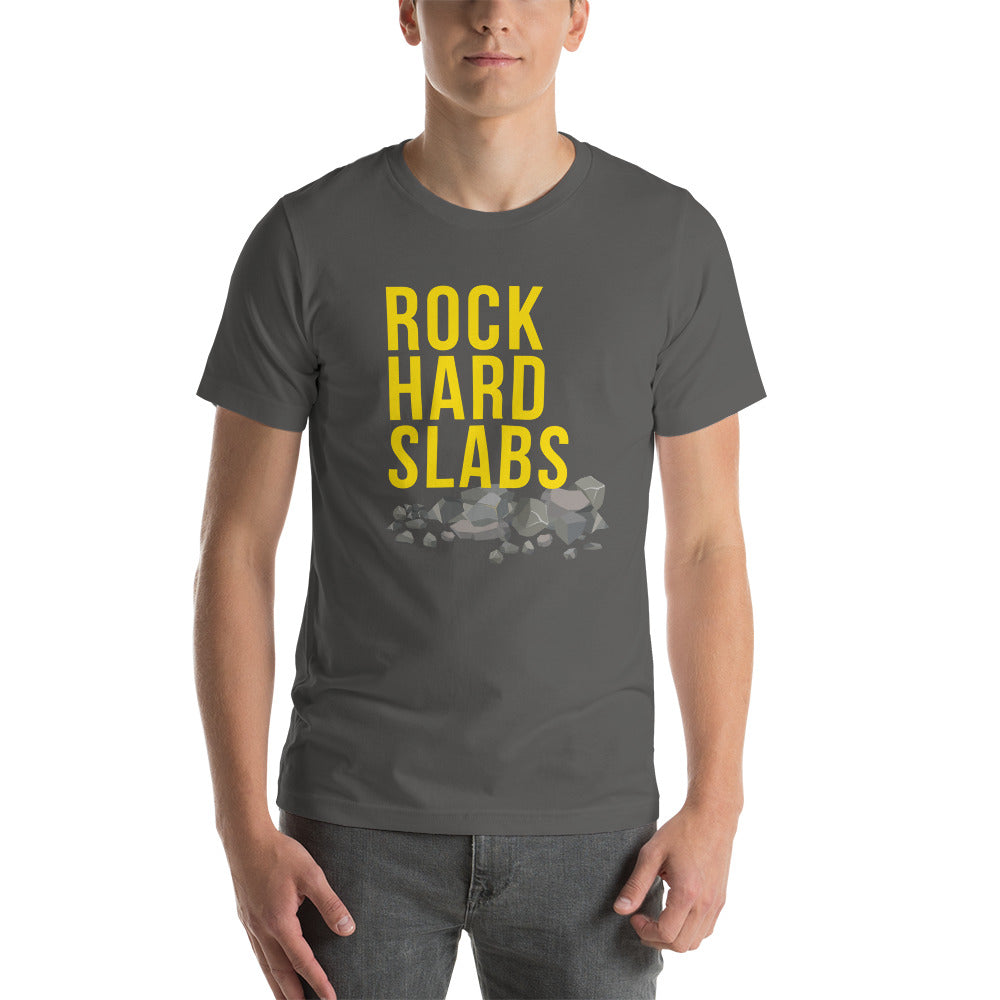 Rock Hard Slabs Short-Sleeve Unisex T-Shirt