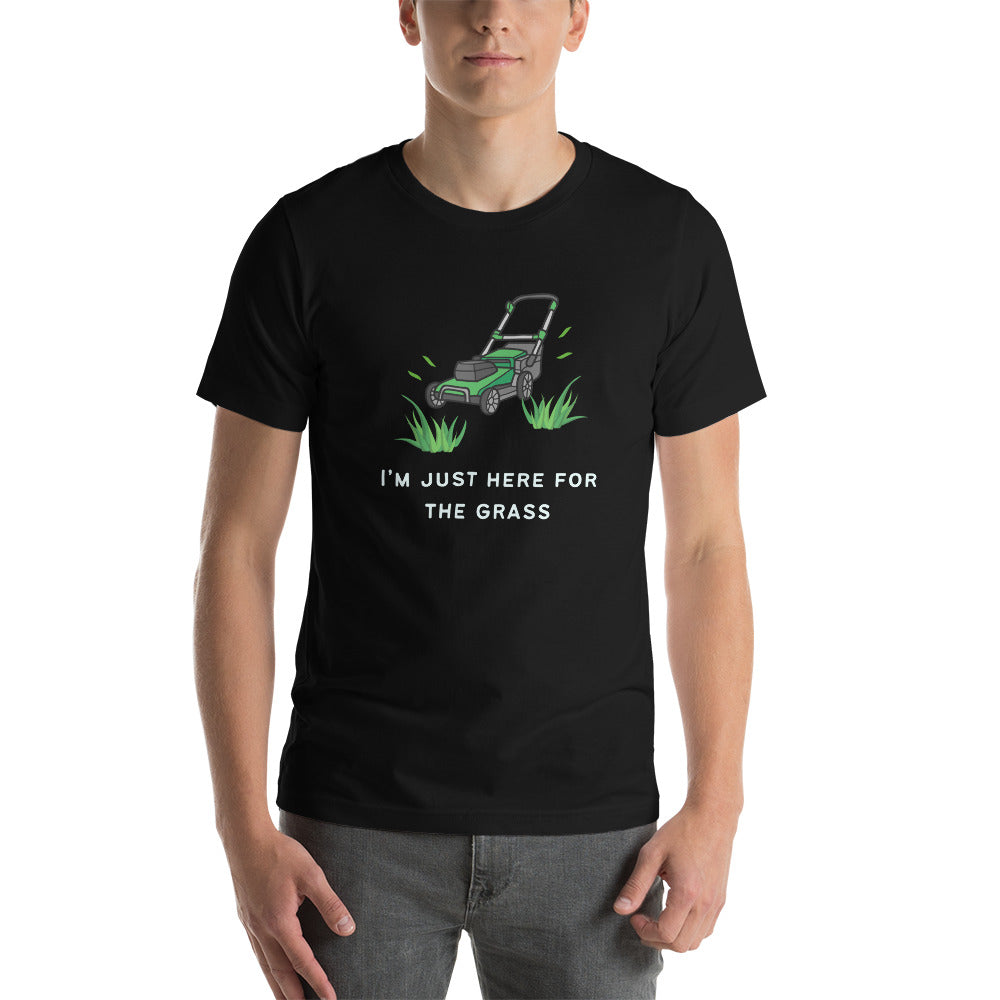 I'm just here Short-Sleeve Unisex T-Shirt