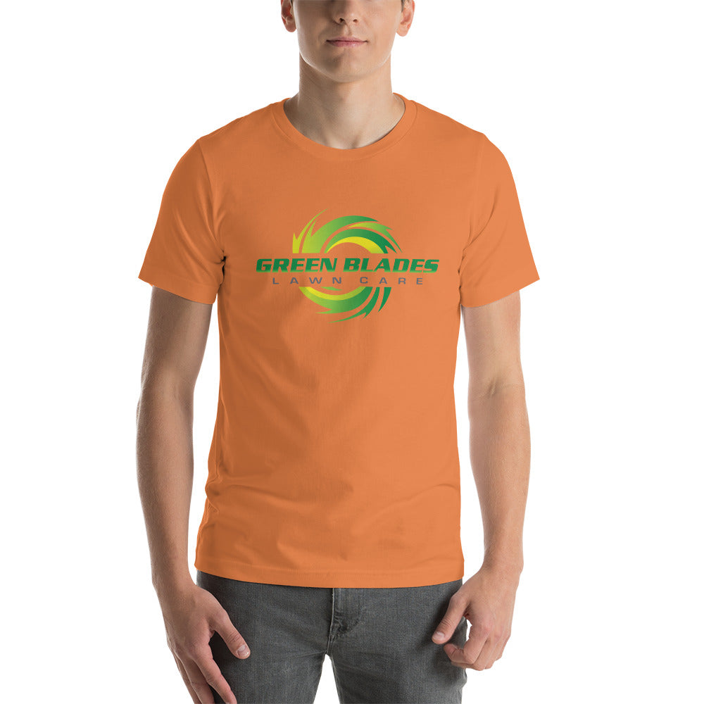 Green Blades Lawn Care GA Short-Sleeve Unisex T-Shirt