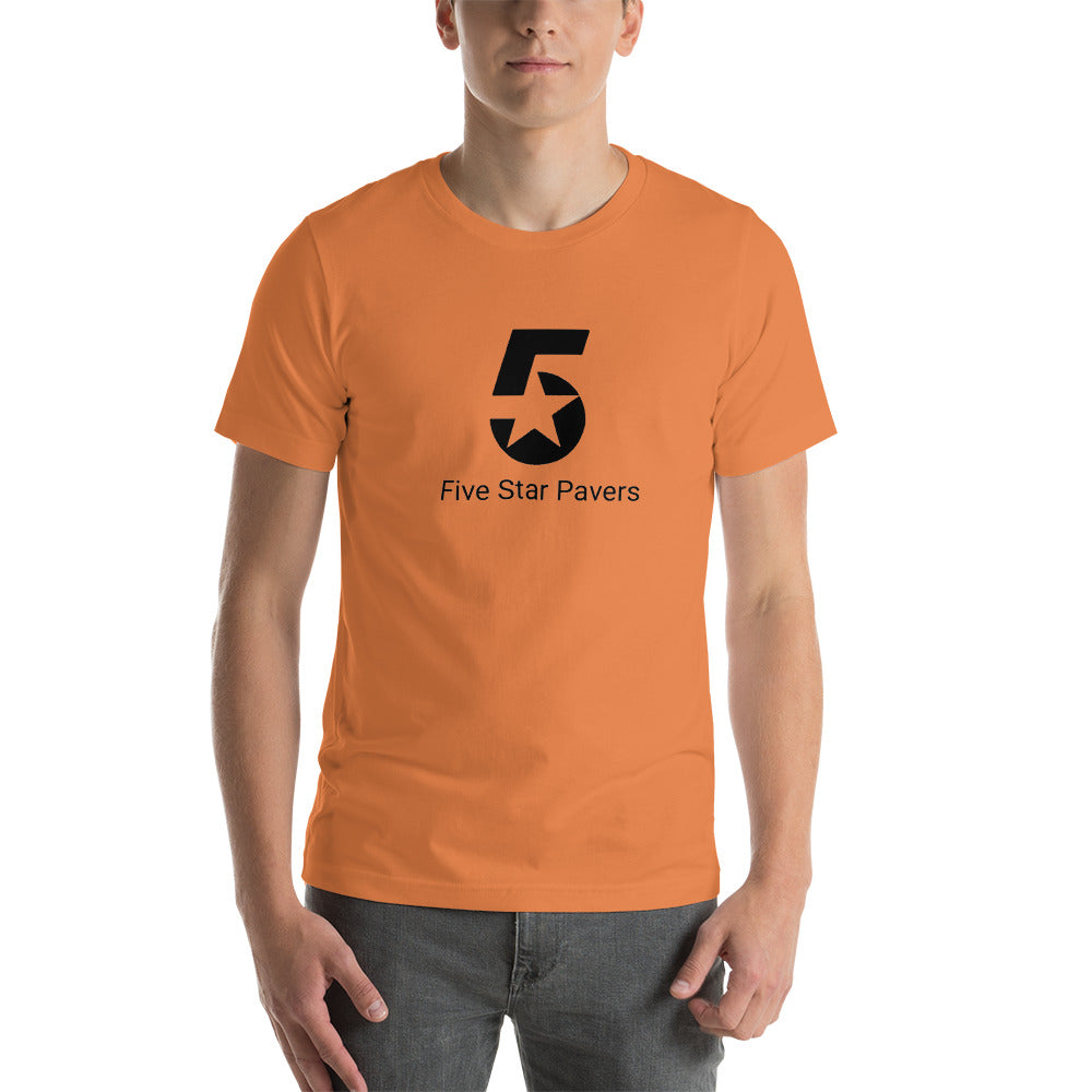 Five Star Pavers Logo Unisex t-shirt