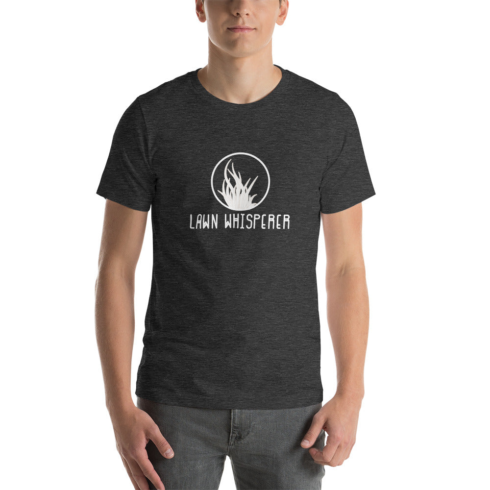 Lawn Whisperer Dark Colors Short-Sleeve Unisex T-Shirt