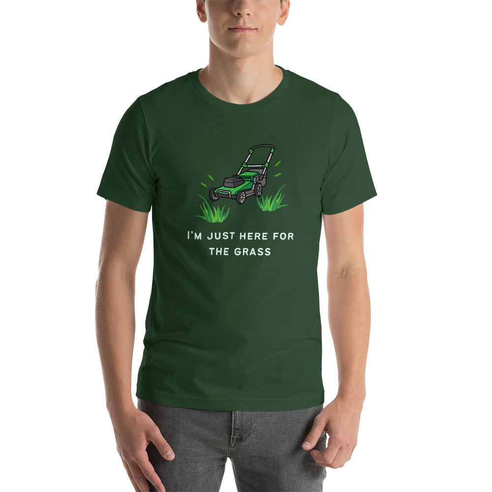 I'm just here Short-Sleeve Unisex T-Shirt