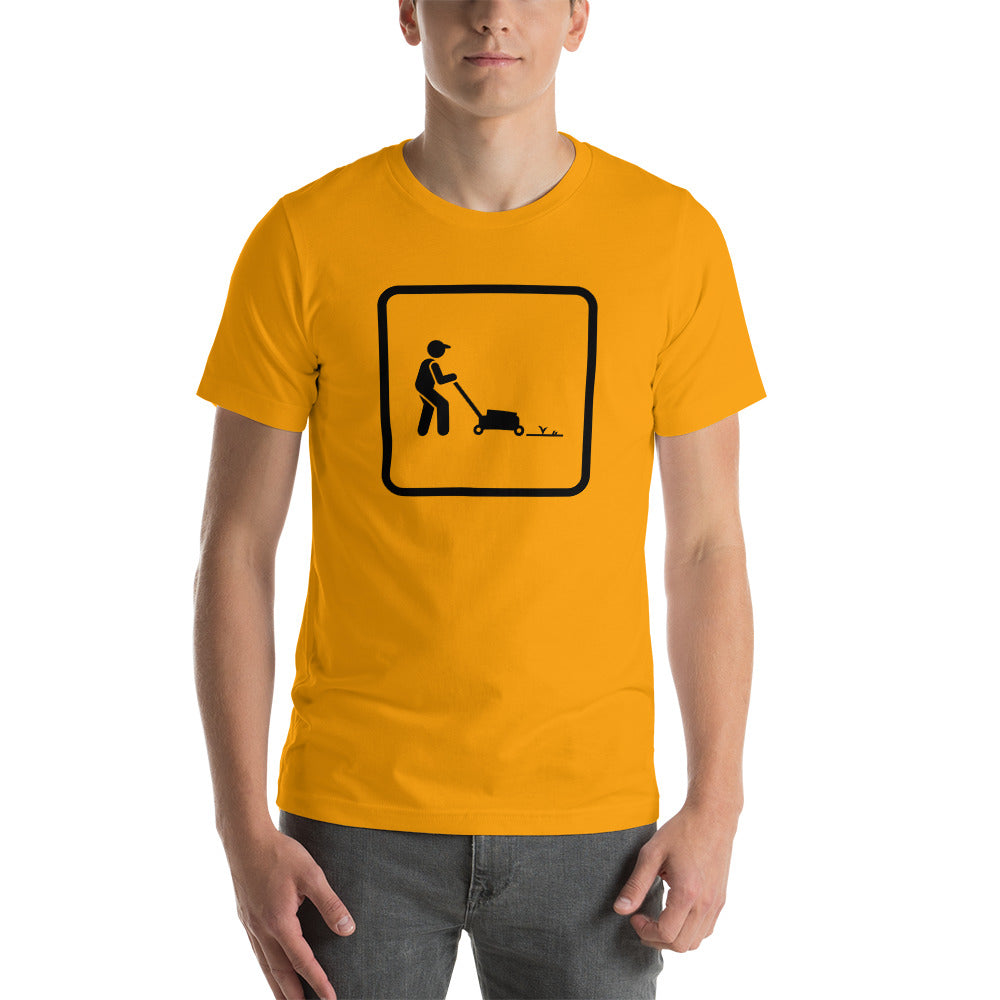 Mower Icon Light Short-Sleeve Unisex T-Shirt