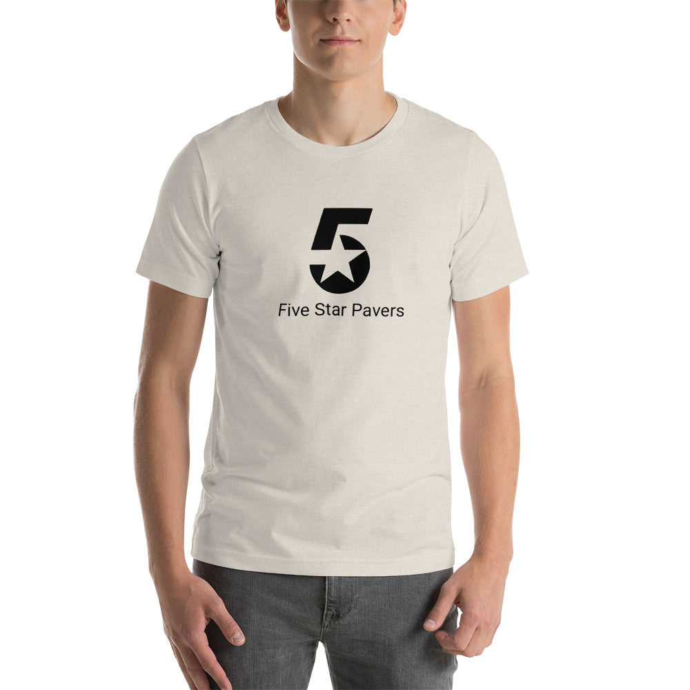 Five Star Pavers Logo Unisex t-shirt