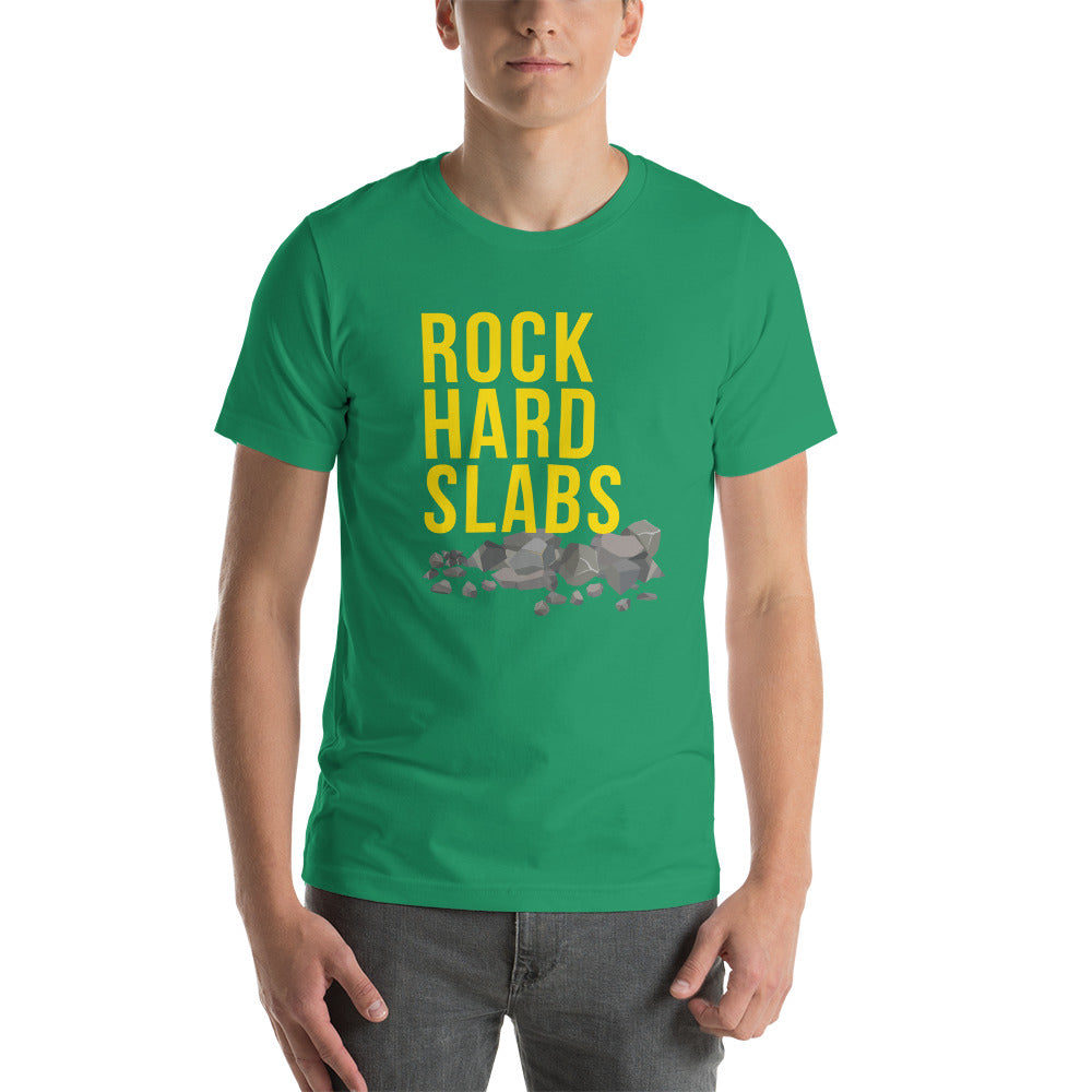 Rock Hard Slabs Short-Sleeve Unisex T-Shirt