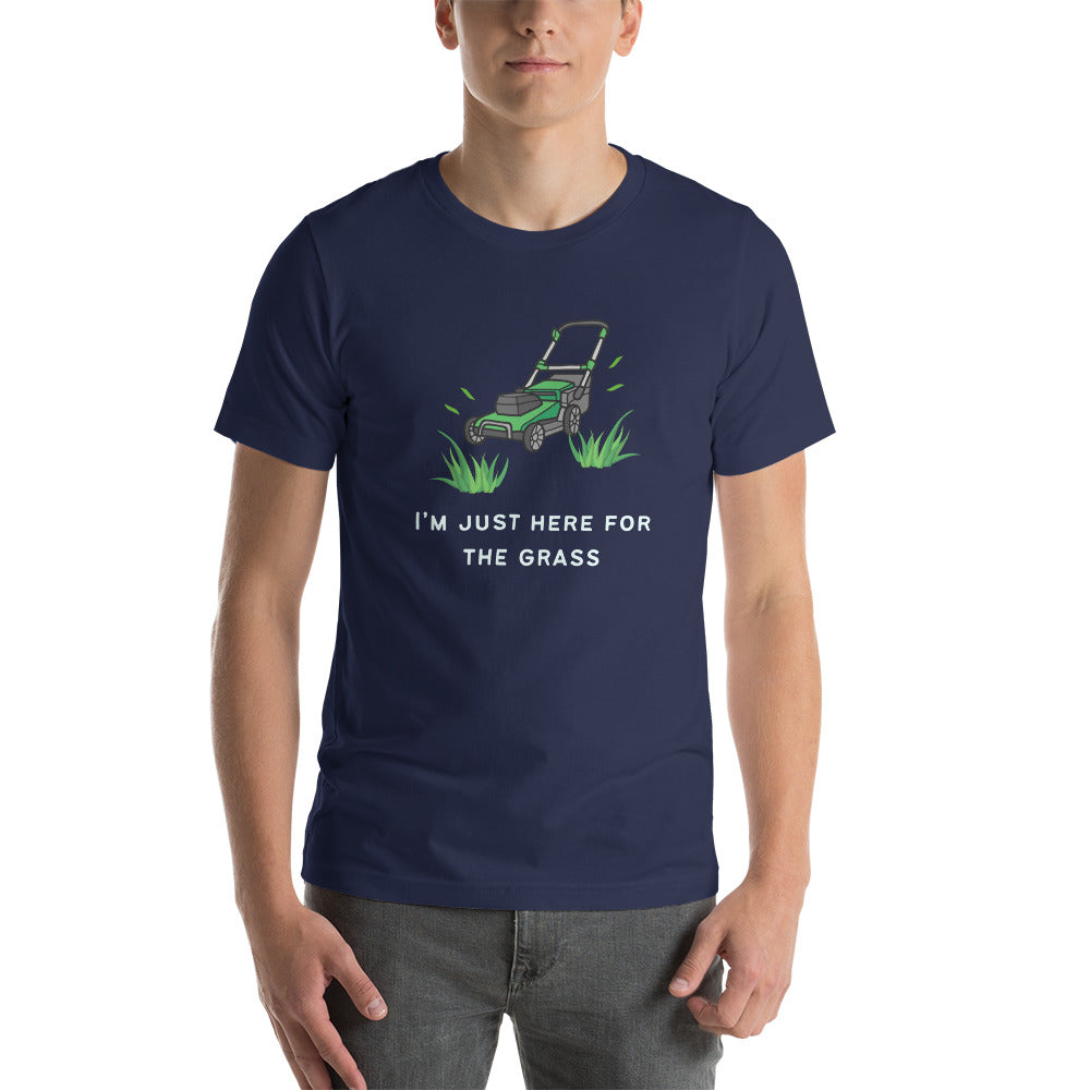 I'm just here Short-Sleeve Unisex T-Shirt