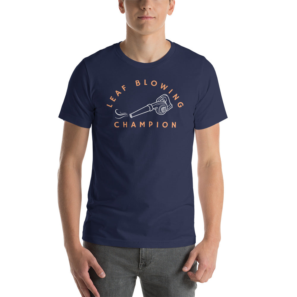 Leaf Blowing Unisex T-Shirt