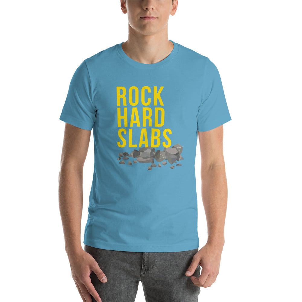 Rock Hard Slabs Short-Sleeve Unisex T-Shirt