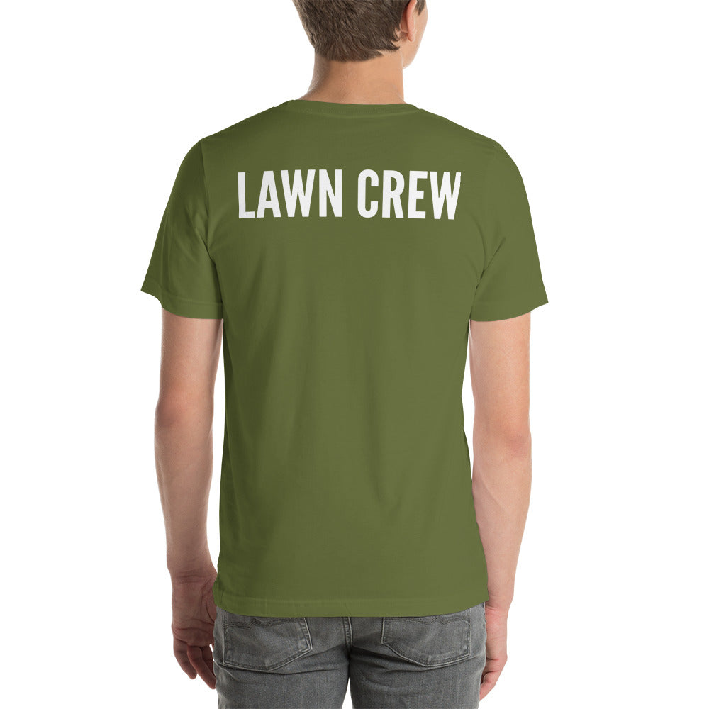 Lawn Crew Dark Colors Short-Sleeve Unisex T-Shirt