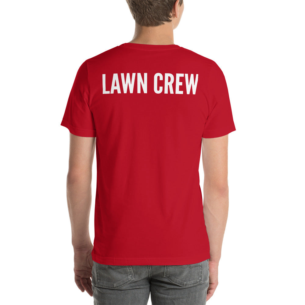 Lawn Crew Dark Colors Short-Sleeve Unisex T-Shirt