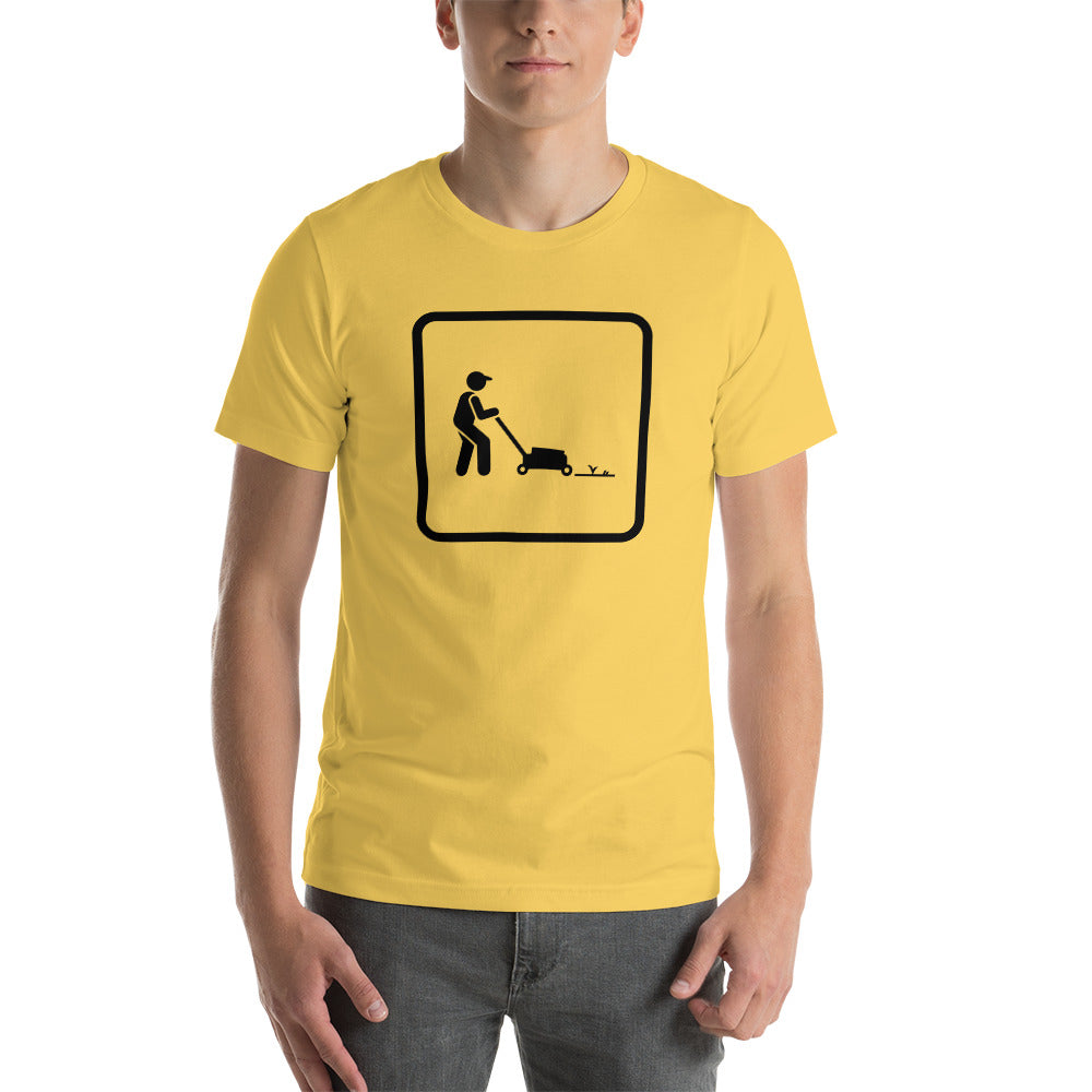 Mower Icon Light Short-Sleeve Unisex T-Shirt