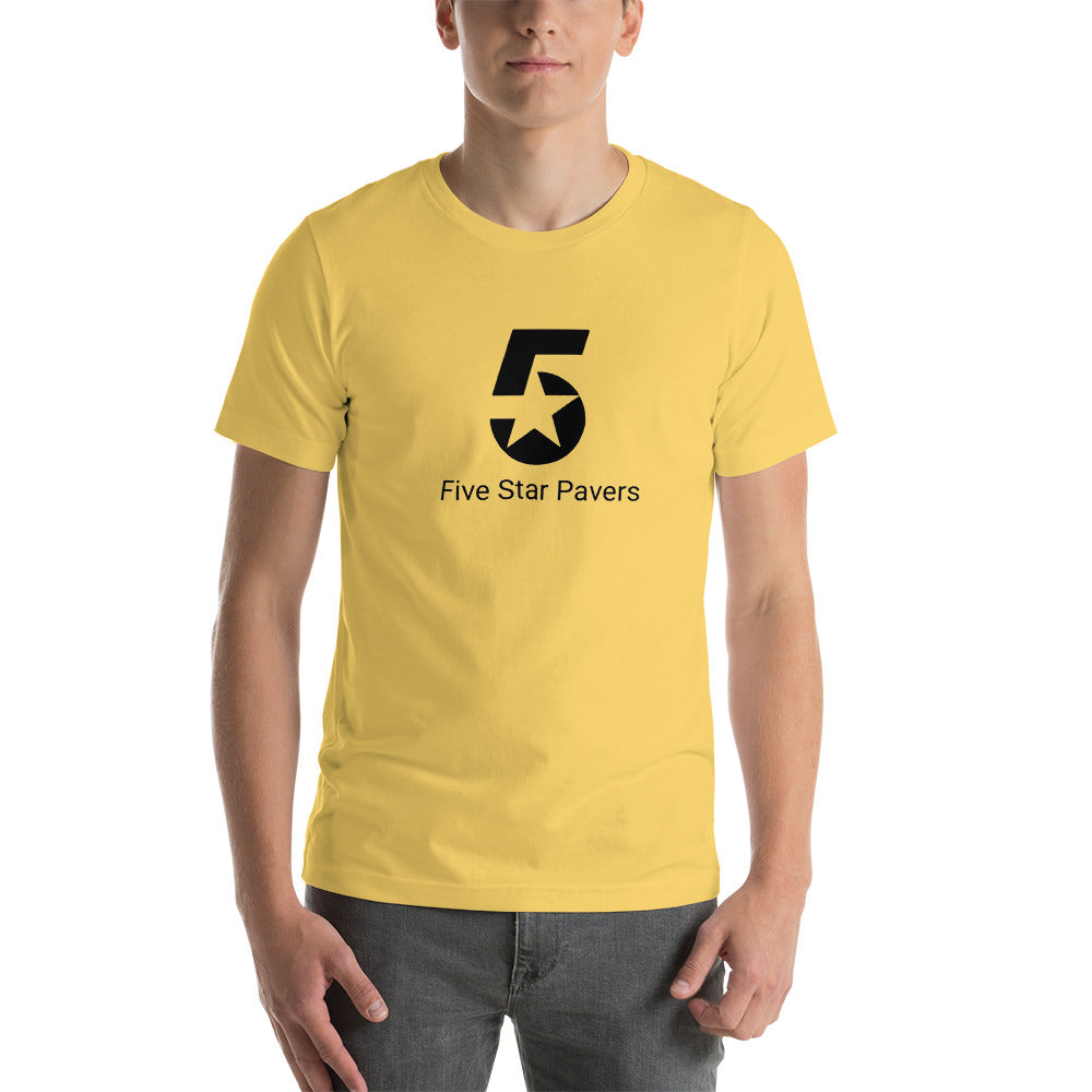Five Star Pavers Logo Unisex t-shirt